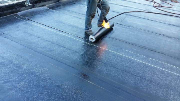 Travaux d'étanchéité de toiture et toit-terrasse