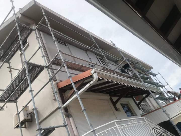 Travaux de couverture et de peinture en hauteur Martinique