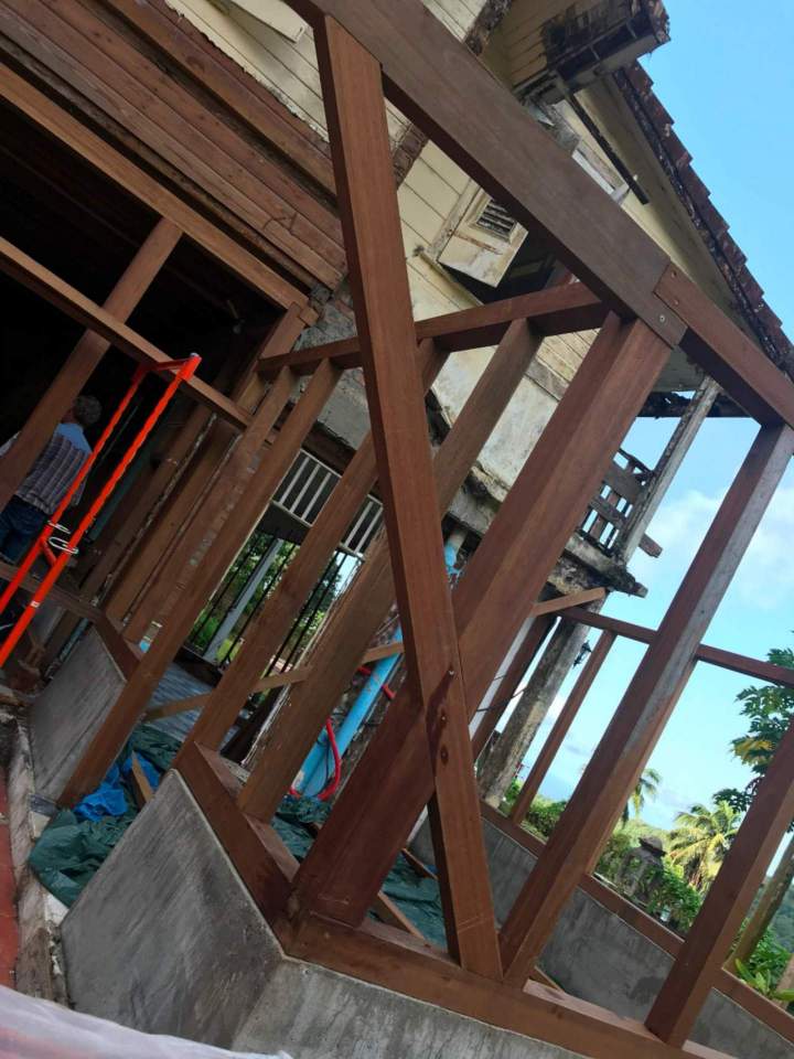 Travaux de charpente en Martinique