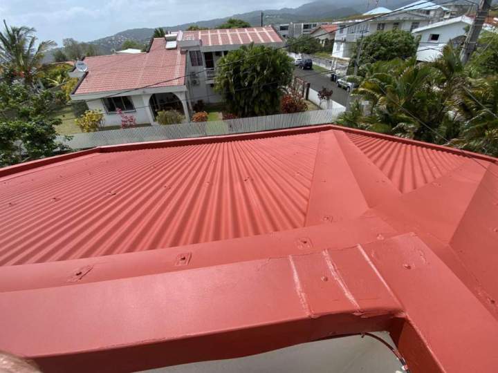 Peinture et étanchéité toiture Martinique