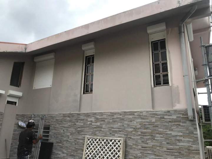 Travaux réussis ravalement de façades Martinique